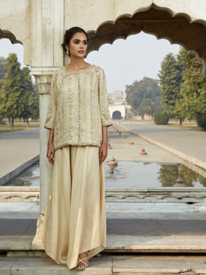 Bridal Couture -Leena Jacket W/ Loose Pant