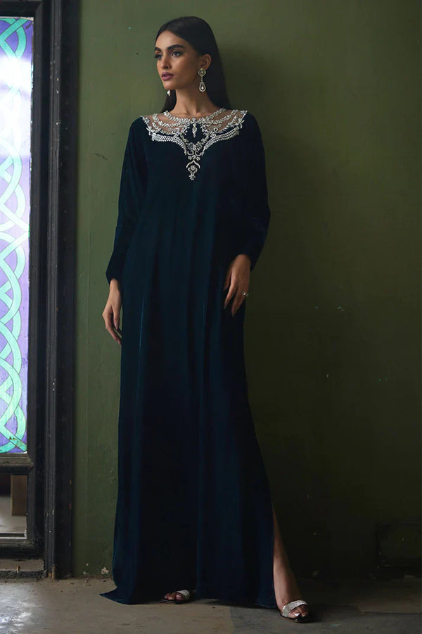 Hosanna Festive Edit 23 - Diamontee Velvet Kaftan