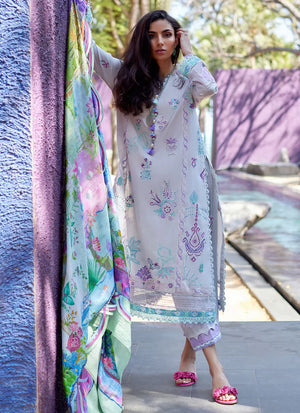 Suay Luxury Lawn 24 - Zoella Grey
