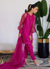 Farah Talib Aziz Luna Eid 24 - Elio Hot Pink Raw Silk Shirt With Dupatta