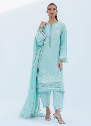 Lea Spring '23 - Arizona Aqua Shirt And Dupatta