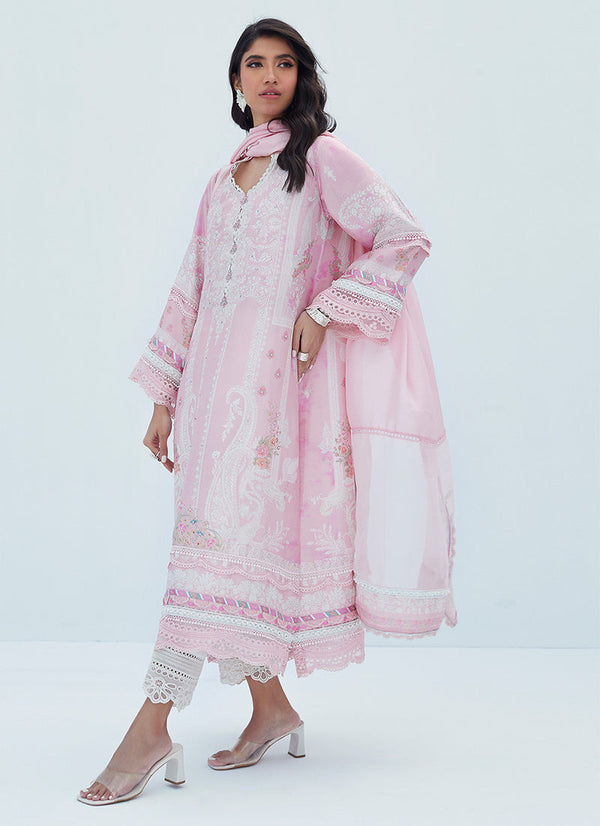 Lea Spring '23 - Aerin Blush Shirt And Dupatta