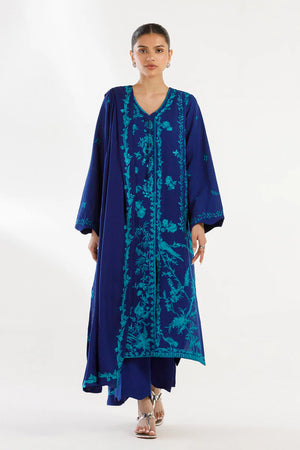 Eid Edit '26 - Stitched Embroidered Muzlin Suit | FW25MUZ010BP3