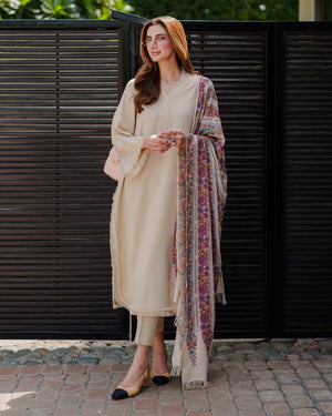 New Arrivals '26 - Oat Karandi Fringe Set