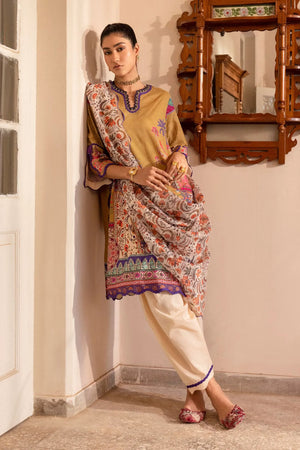 Mahay Summer '26 Vol 3 - Unstitched 3 Piece Lawn Suit - H263-004A-3CG