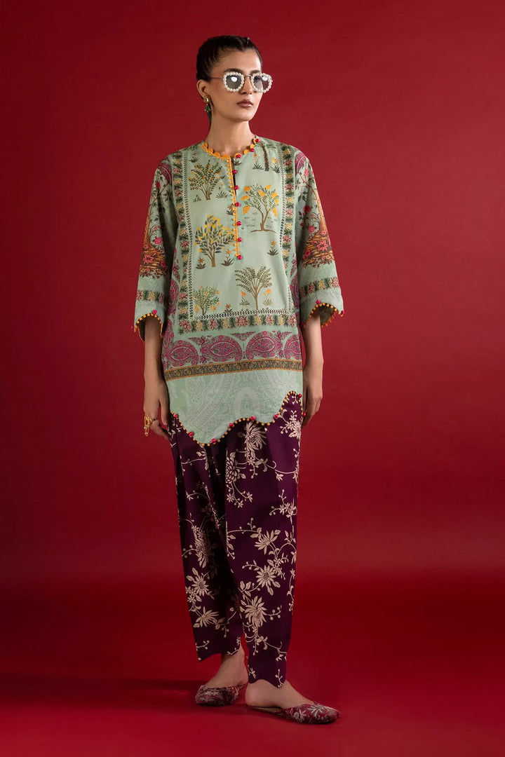 Mahay Summer '26 Vol 3 - Unstitched 2 Piece Lawn Suit - H263-008B-2C ...