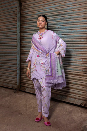 Mahay Summer '26 Vol 4 - Unstitched Printed 3 Piece Lawn Suit | H264-009A-3CG