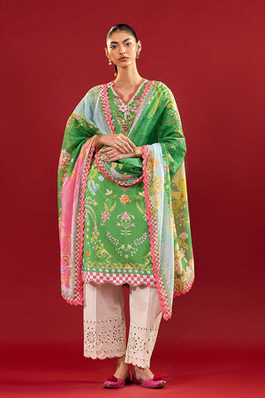 Mahay Summer Vol V '26 - Unstitched Printed 2 Piece Lawn Suit - H265-002B-2BG