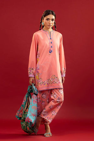 Mahay Summer Vol V '26 - Unstitched Printed 2 Piece Lawn Suit - H265-003B-2AC