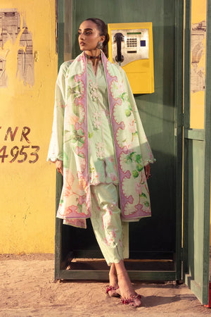 Mahay Summer Vol V '26 - Unstitched Printed 3 Piece Lawn Suit - H265-005A-3AG