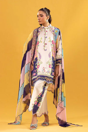 Mahay Summer Vol V '26 - Unstitched Printed 3 Piece Lawn Suit - H265-007A-3CI