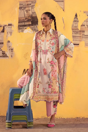 Mahay Summer Vol V '26 - Unstitched Printed 3 Piece Lawn Suit - H265-007B-3CI