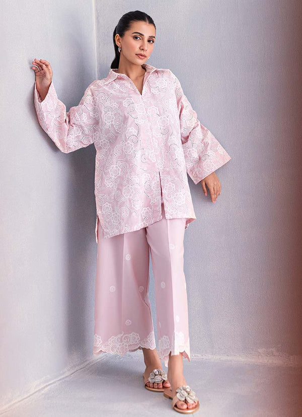 Fusion Edit 24 - Pink Embroidered Co-Ord Set