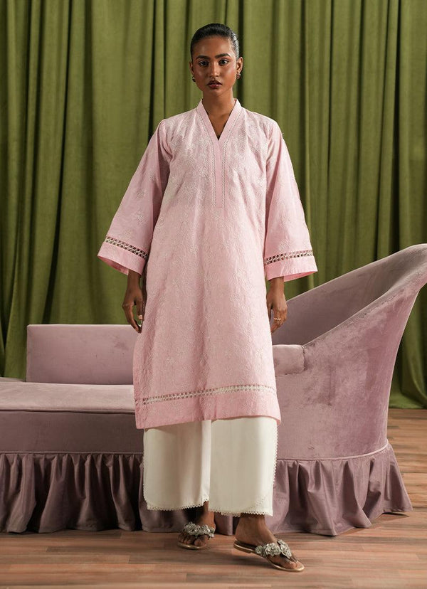 Spring The Tea '25 - Embroidered Kurta ICSE-213905-12417