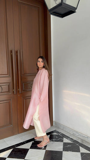Luxe Edit '26 - The Bare Mardana Kurta In Blush Pink