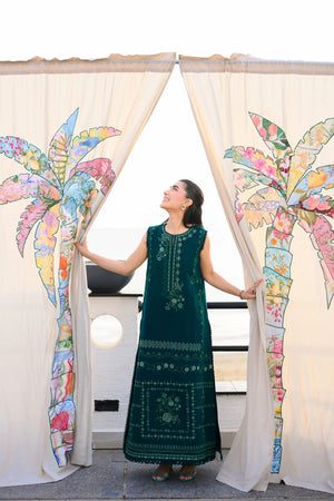 Luxury Lawn x Eid '26 - EMERALD GREEN (NEL-26603)