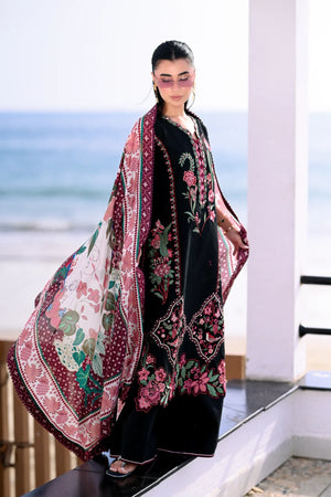 Luxury Lawn x Eid '26 - BLACK (NEL-26611)