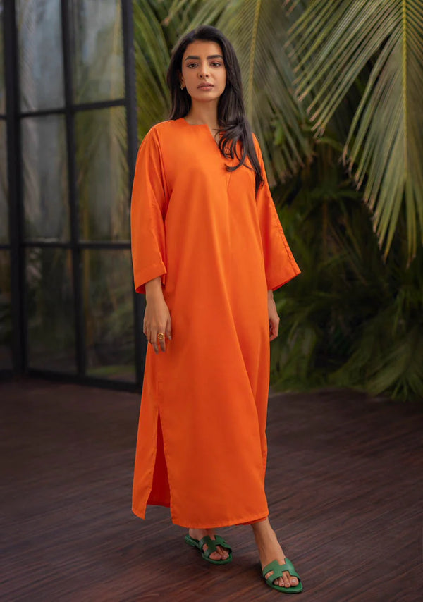 Solids Laidback Luxe Summer Edit '24 - Tangerine Set