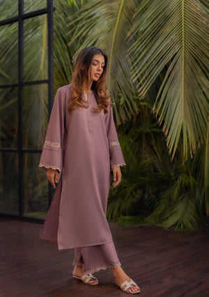 Laidback Luxe Summer Edit '24 - Mauve Taupe Set