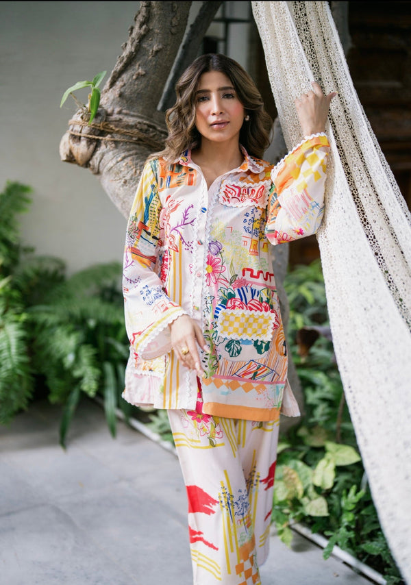 A Summer Weekend '25 - Malibu Patchwork Set