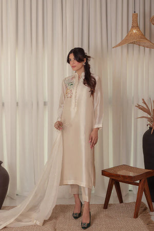 SHEESHAM- Formal Luxe Wear '25 - Ivory