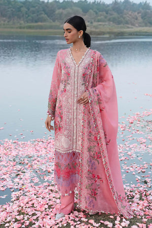 Luxury Lawn '26 - Unstitched Luxury Lawn Suit | L261-001-CV