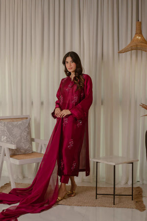 SHEESHAM- Formal Luxe Wear '25 - Magenta