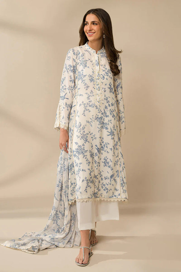 Basics '24 - Radiant Pottery 2Pc (Shirt & Dupatta)