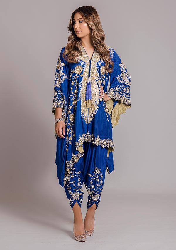 Luxe Edit - Royal Rawsilk Blue Set