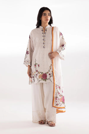 Eid Edit '26 - Stitched Printed Textured Shirt | SC26BSP622