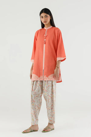 New In '26 - Stitched Printed Dobby Shirt+ Shalwar - SS26BSP230P2T