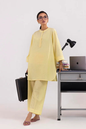 New In '26 - Stitched Linen Shirt+ Culotte - SS26BSD165P2T