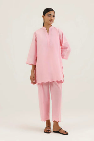New In '26 - Stitched Lawn Shirt+ Culotte - SS26BSD311P2T