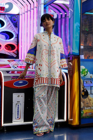 Spring Summer '26 - Stitched Printed  Lawn Shirt + Shalwar | SS26BSP149P2T