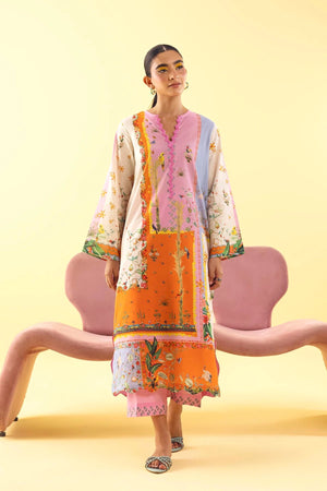 New In '26 - Stitched Printed Lawn Shirt+ Culotte | SS26BSP176P2T