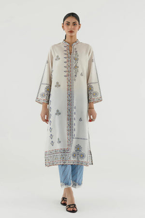 New In '26 - Stitched Printed Dobby Shirt+ Culotte - SS26BSP211P2T