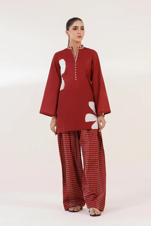 New In '26 - Stitched Embroidered Lawn Suit | SS26BSP220P2T