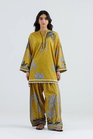 Eid Edit '26 - Stitched Printed Lawn Shirt+ Shalwar | SS26BSP379P2T