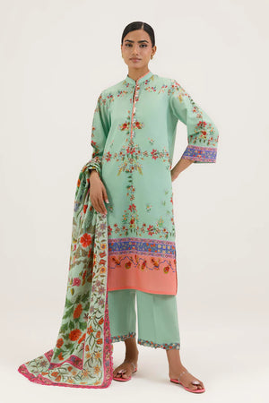 New In '26 - Stitched Printed Lawn Suit - SS26MHY110BP3