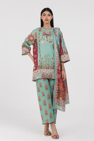 New In '26 - Stitched Printed Lawn Suit SS26MHY201BP3