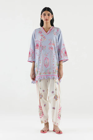 New In '26 - Stitched Printed Lawn Shirt+ Shalwar - SS26MHY207AP2T