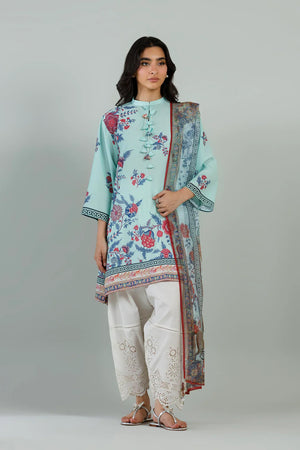 Eid Edit '26 - Stitched Printed Crepe Shirt+ Dupatta | SS26STP738P2D
