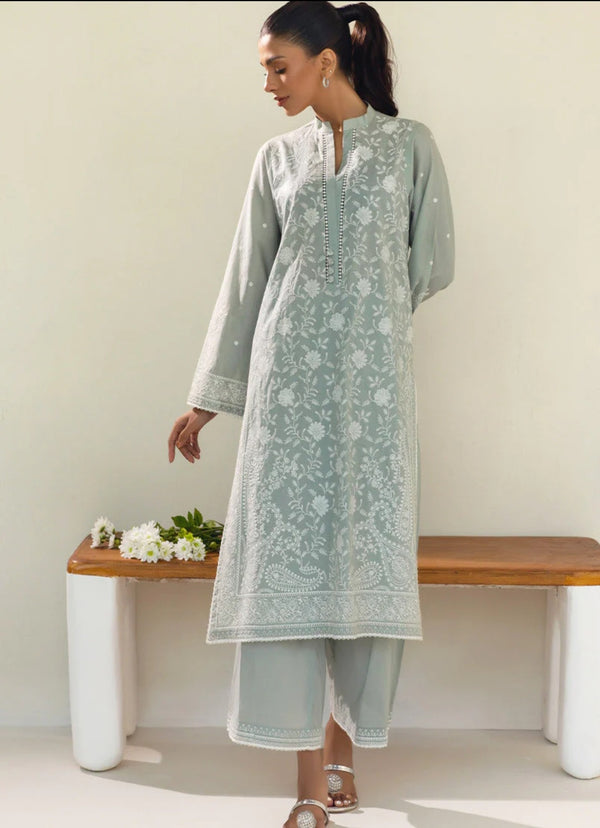 Image Nora Collection 23 - Chikankari Embroidered CO-ORD Set