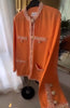Rania Clothing Shirt - Orange Lace Shirt (RTS)