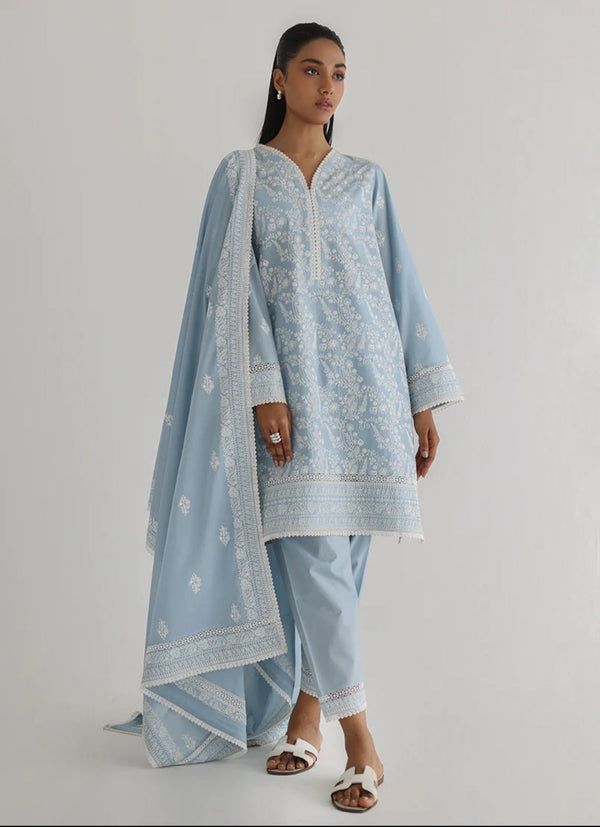 Spring Summer Pret '24 - Embroidered Kurta Set 19883