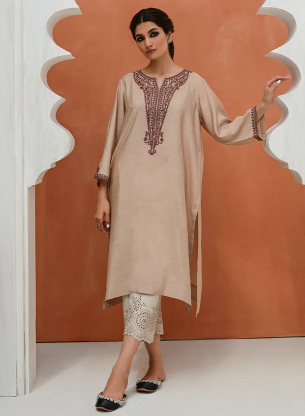 Spring Summer Pret '24 - Embroidered Kurta Ikdse-213204