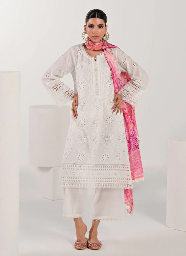 Summer Rtw '24 - 3 Pc Embroidered Suit Icse-213513