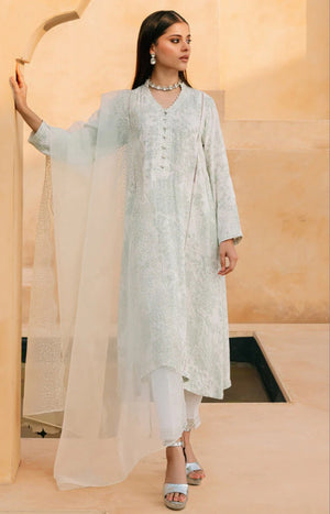 Eid Edit '24 - Lush Meadow-2 Piece (Shirt & Dupatta)