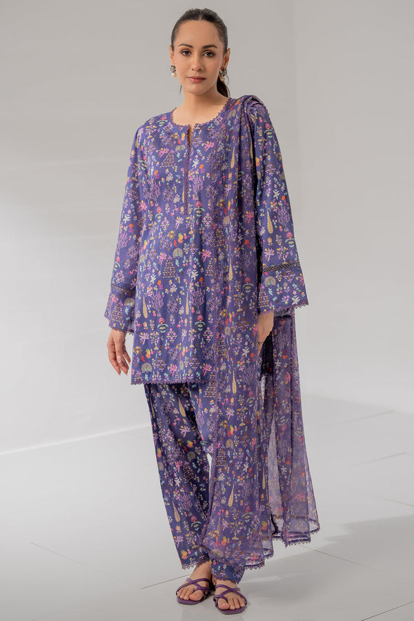 Unstitched '25 Vol II - Carnival 3 Piece