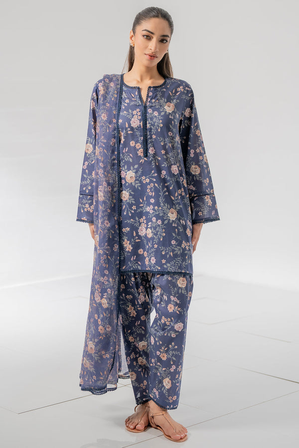 Unstitched '25 Vol II - Moonlit 3 Piece